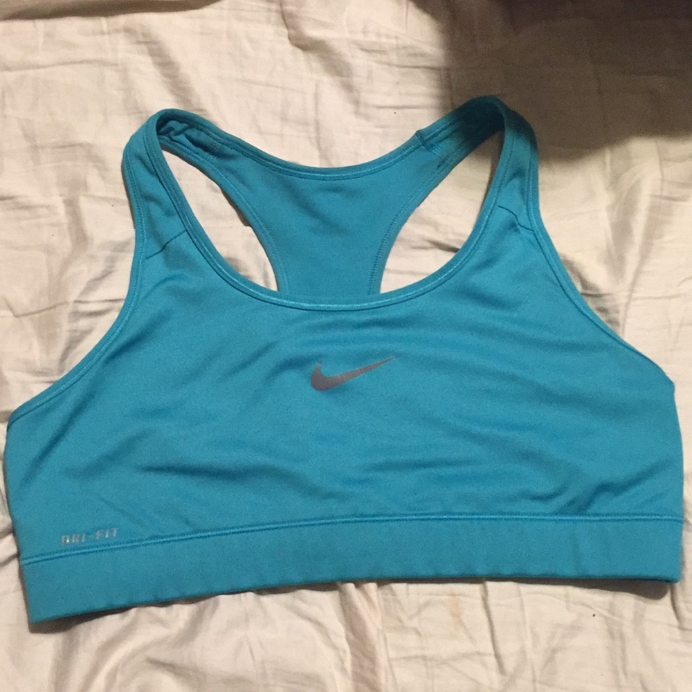 Nike sports bra teal